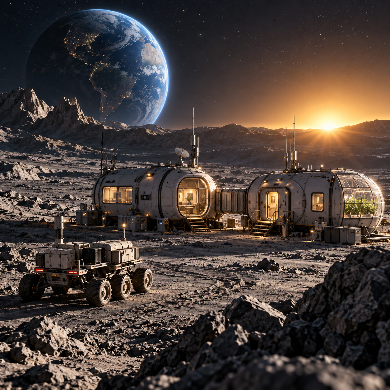 Lunar station · generic direction